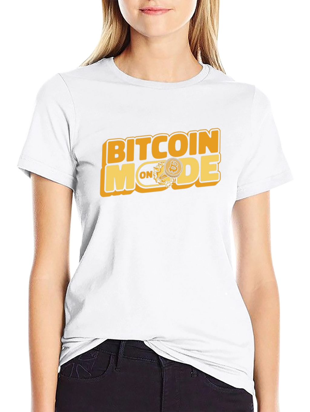 Bitcoin Mode Black T-Shirt