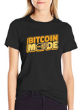 Bitcoin Mode Black T-Shirt