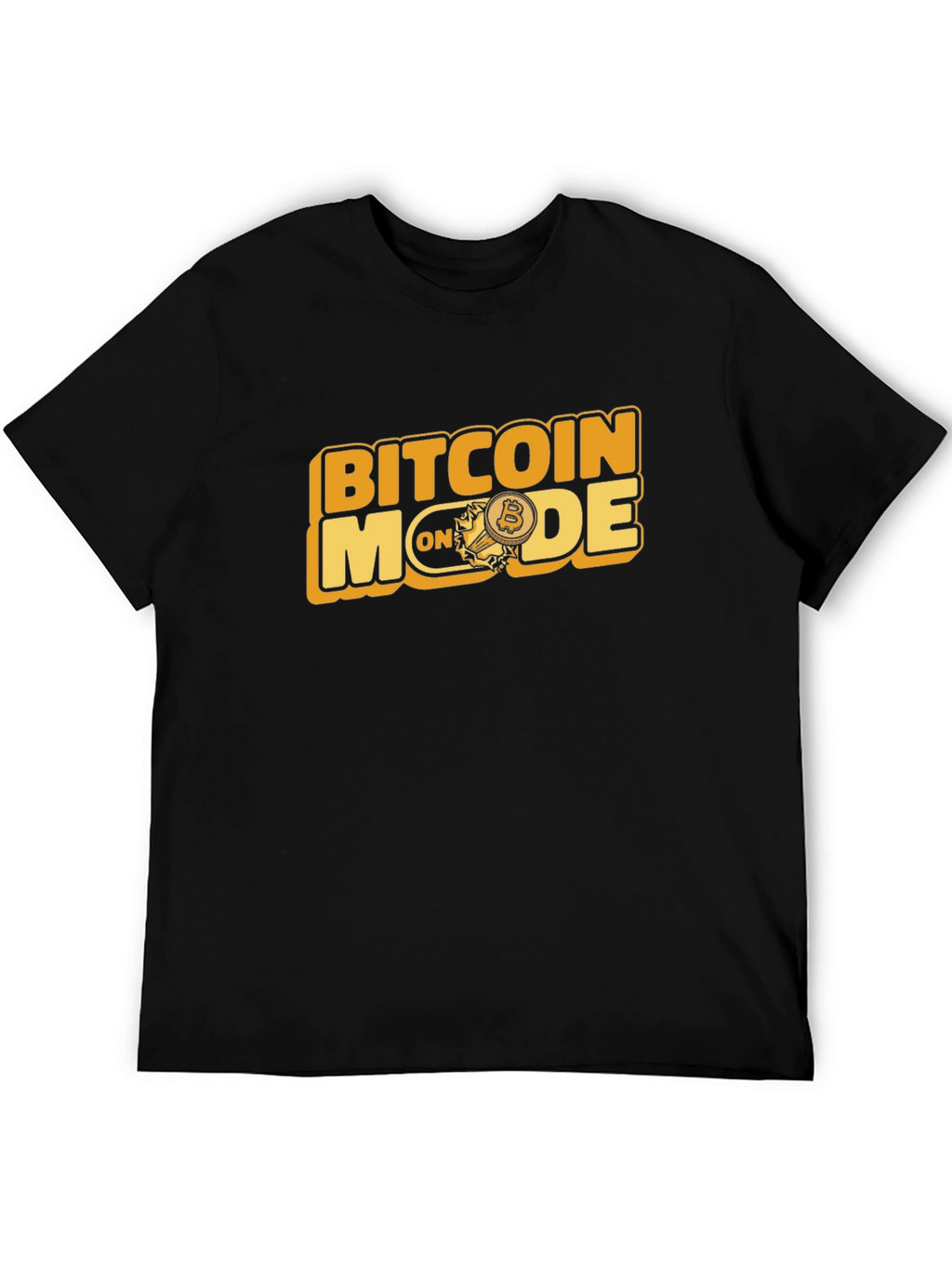 Bitcoin Mode Black T-Shirt