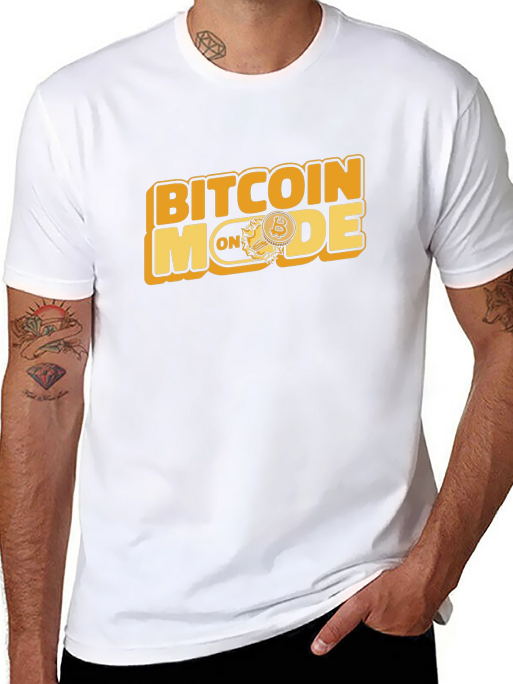Bitcoin Mode Black T-Shirt