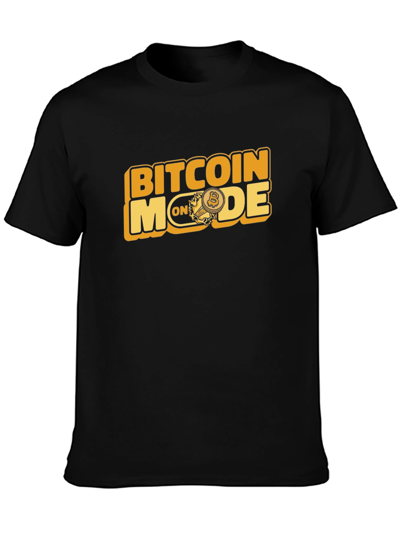 Bitcoin Mode Black T-Shirt