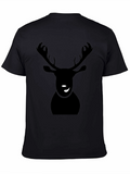 Reindeer Silhouette Tee - Holiday Style
