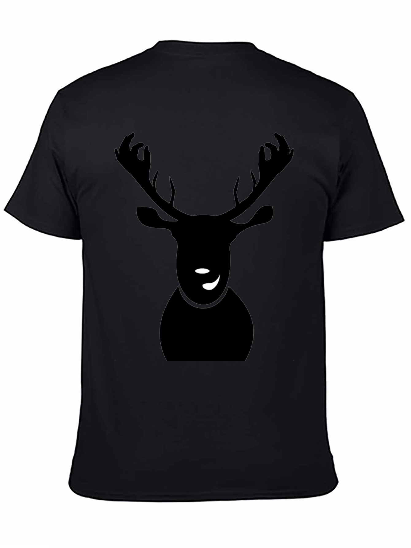 Reindeer Silhouette Tee - Holiday Style