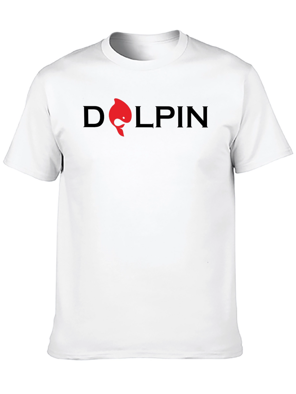 Dolphin Graphic Tee - Black