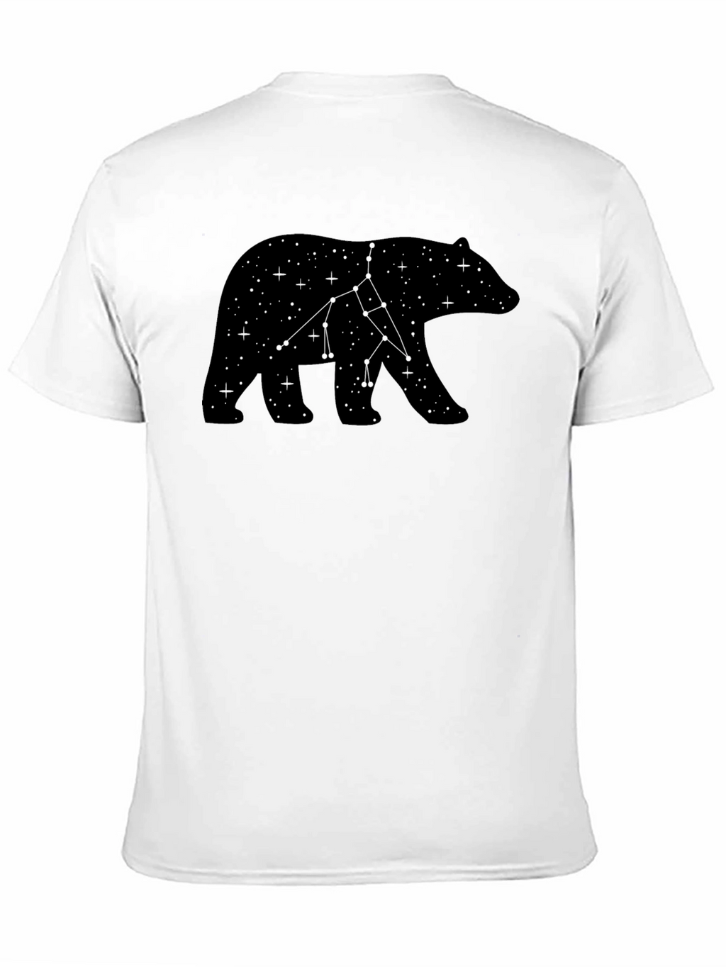 Bear Constellation Black T-Shirt