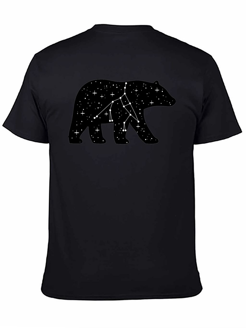 Bear Constellation Black T-Shirt