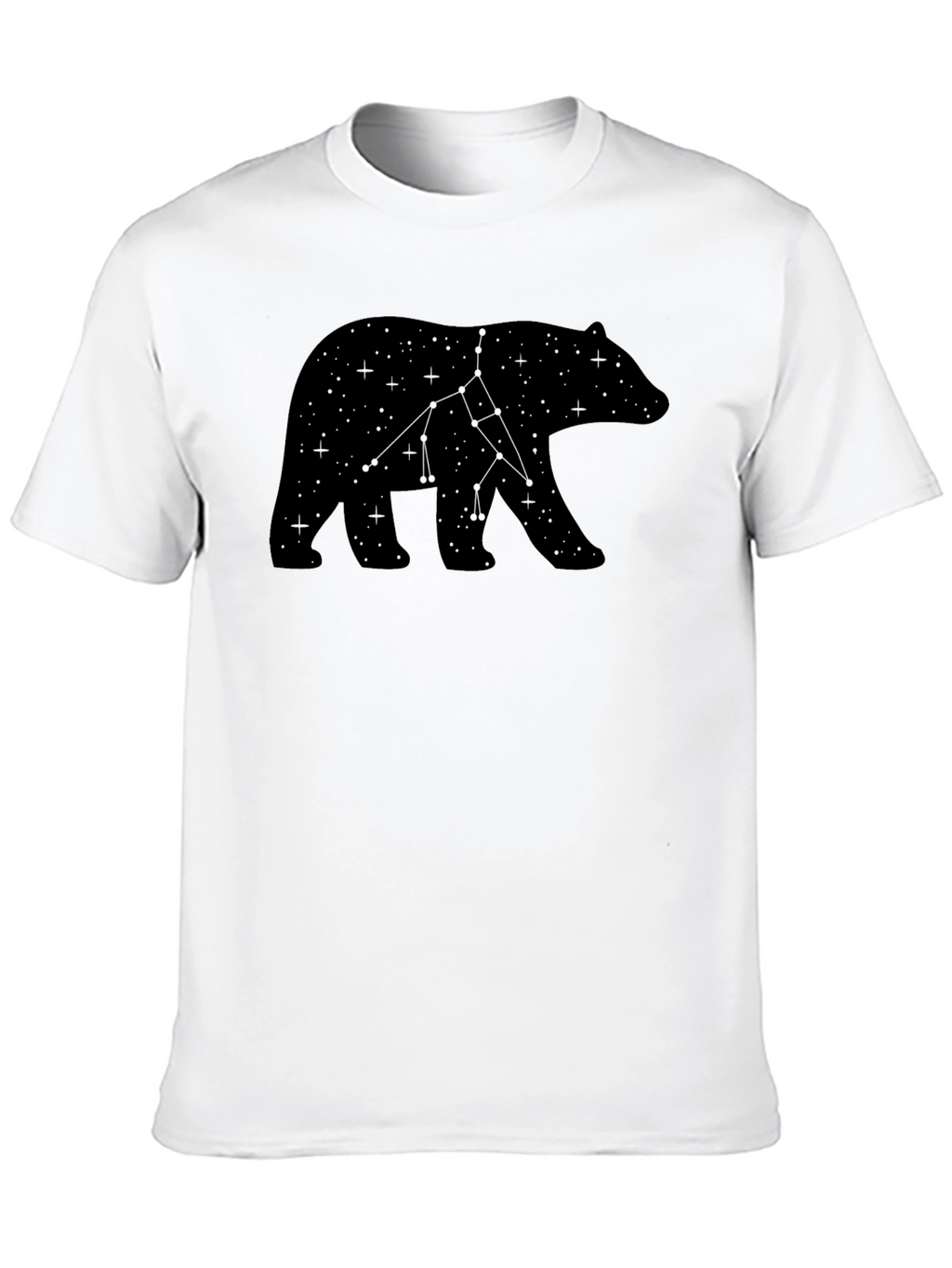 Bear Constellation Black T-Shirt