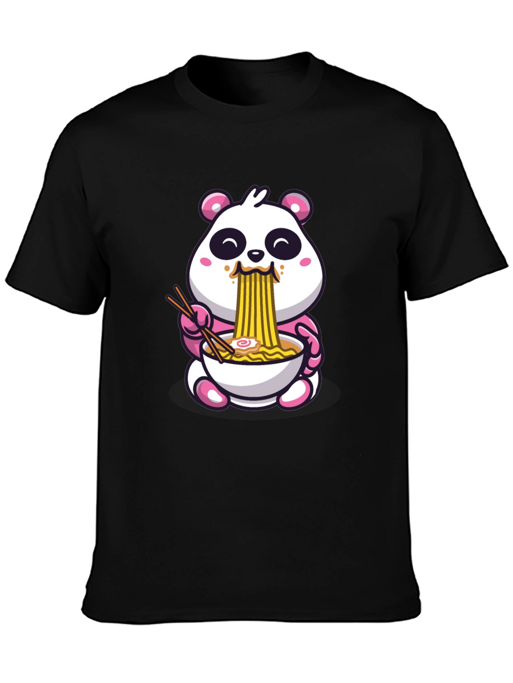 Cute Panda Ramen T-Shirt