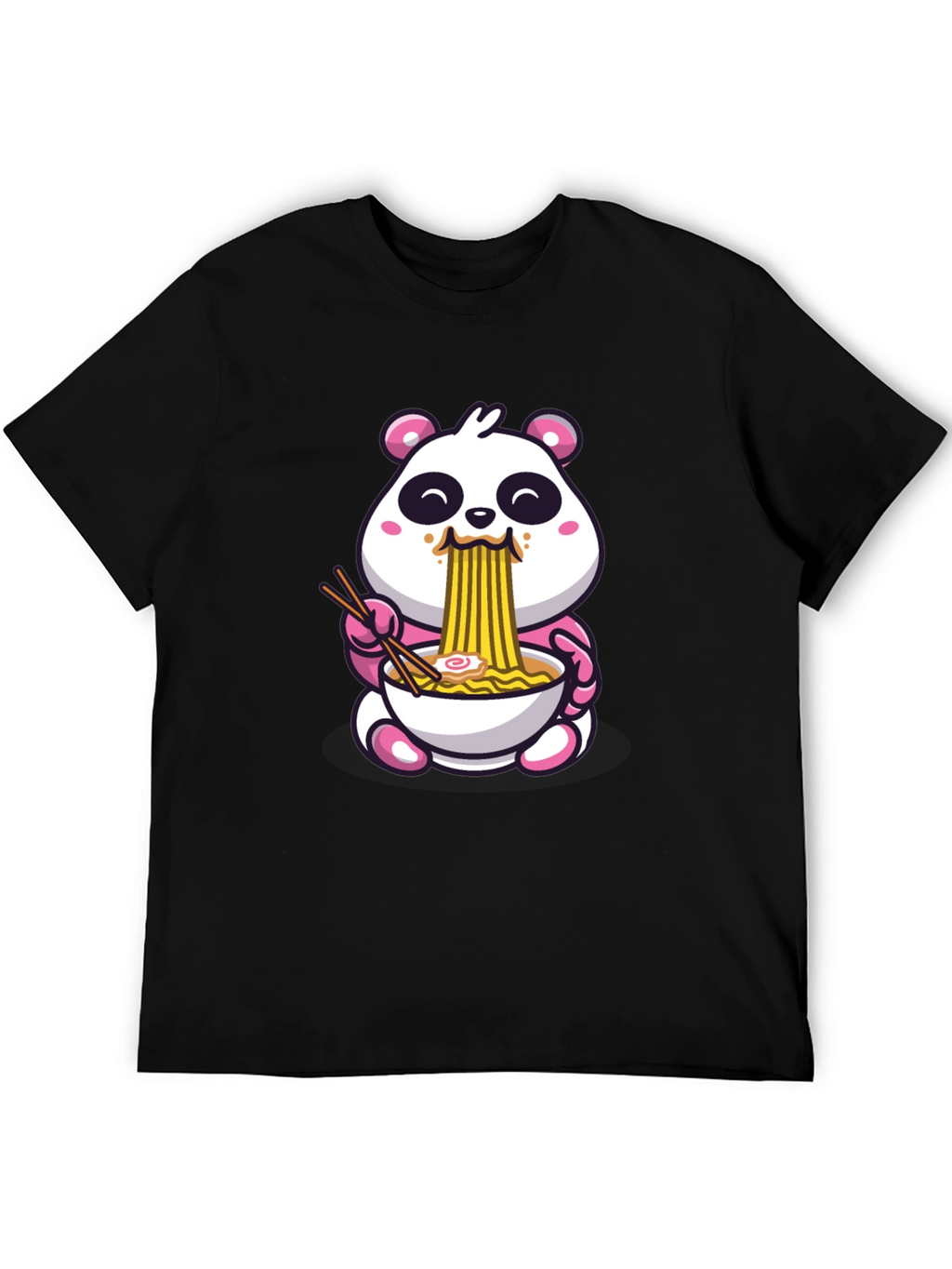 Cute Panda Ramen T-Shirt