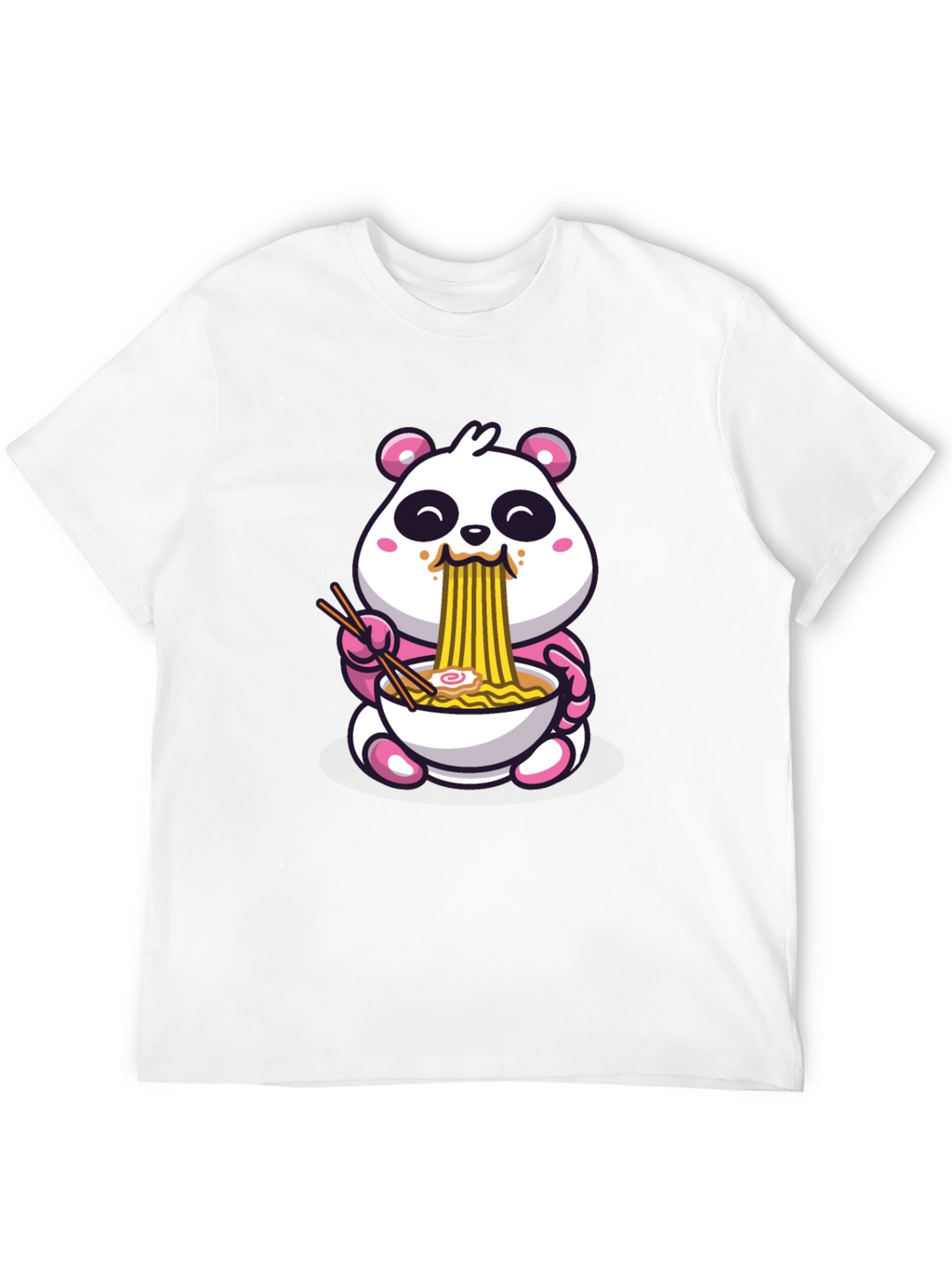 Cute Panda Ramen T-Shirt