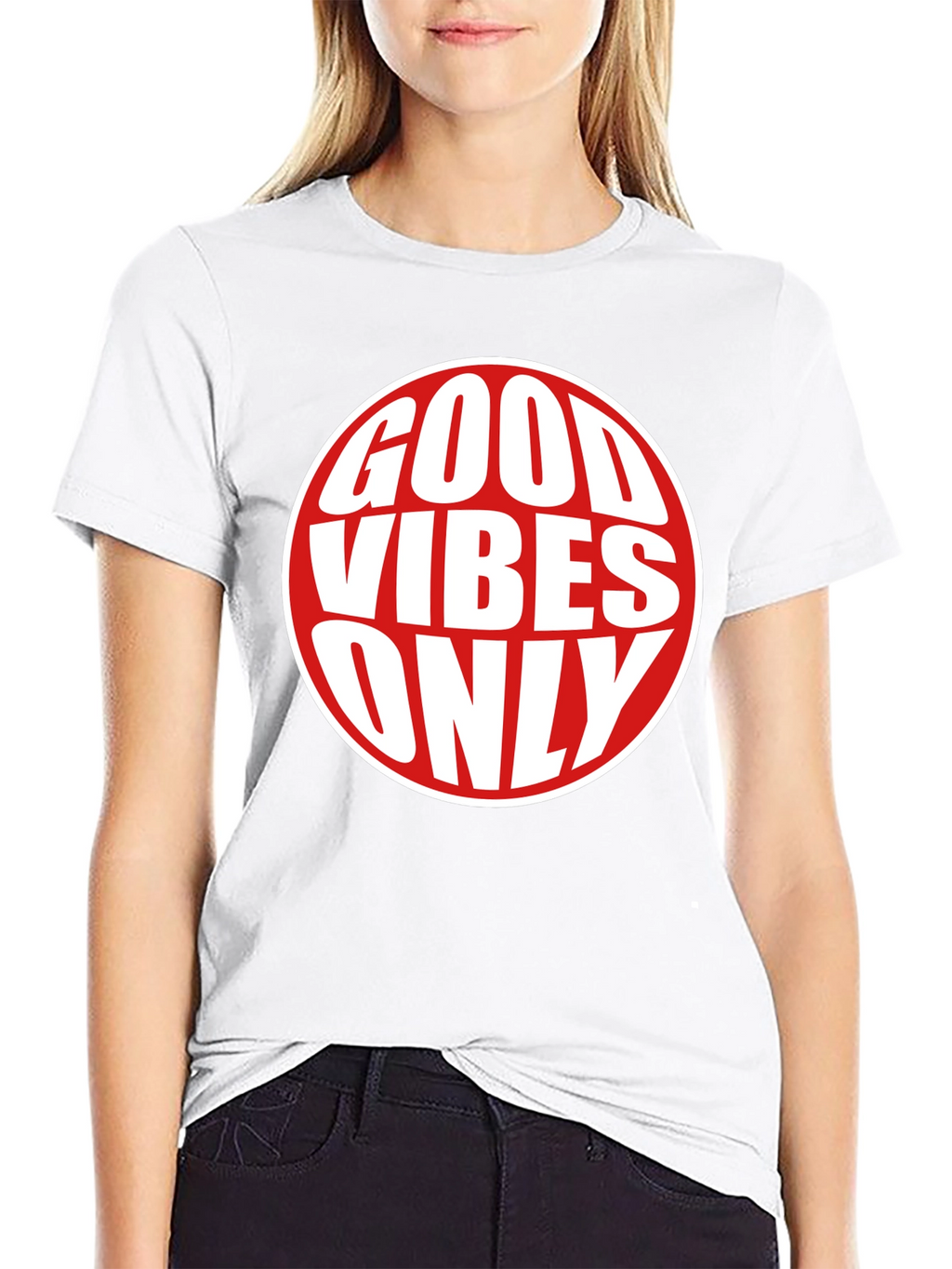 Good Vibes Only Graphic Tee - Black T-Shirt