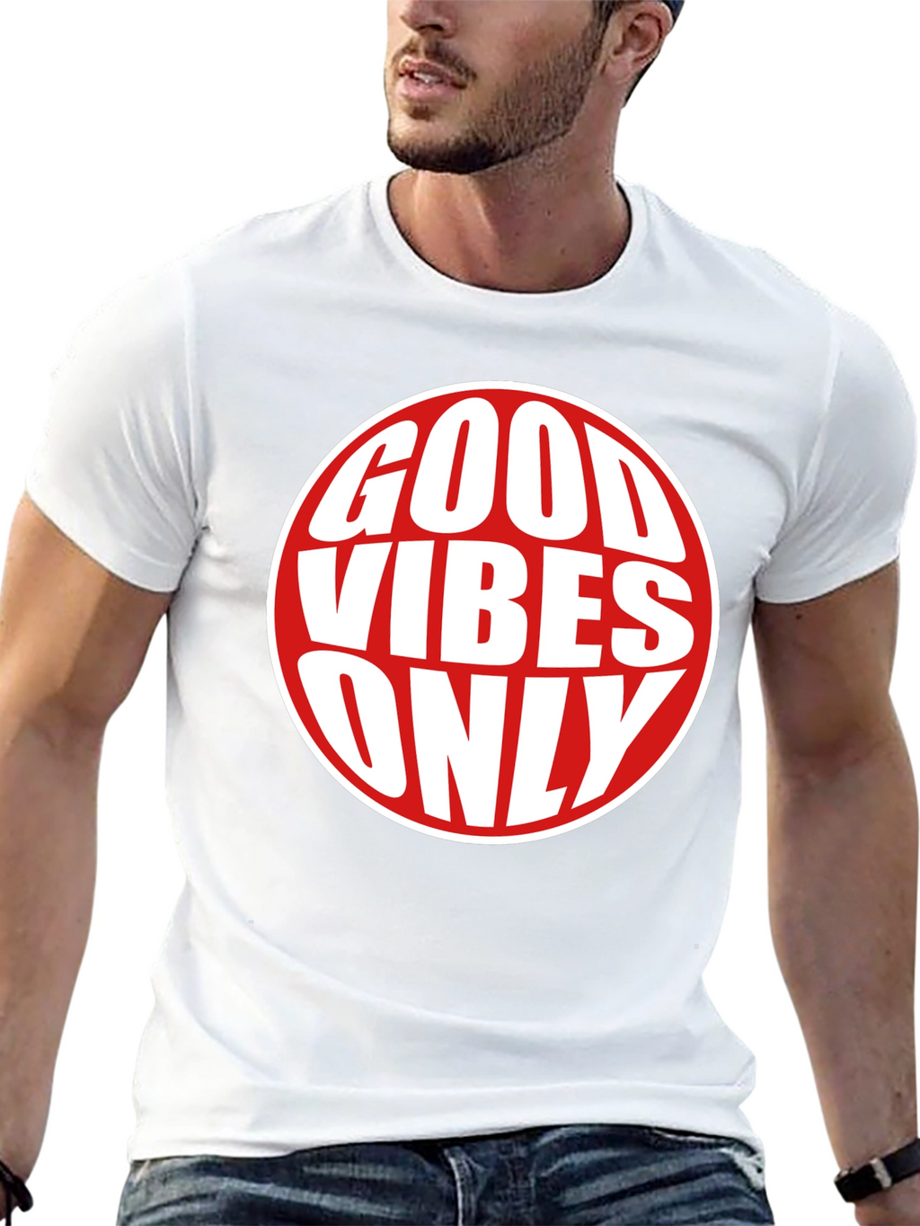 Good Vibes Only Graphic Tee - Black T-Shirt