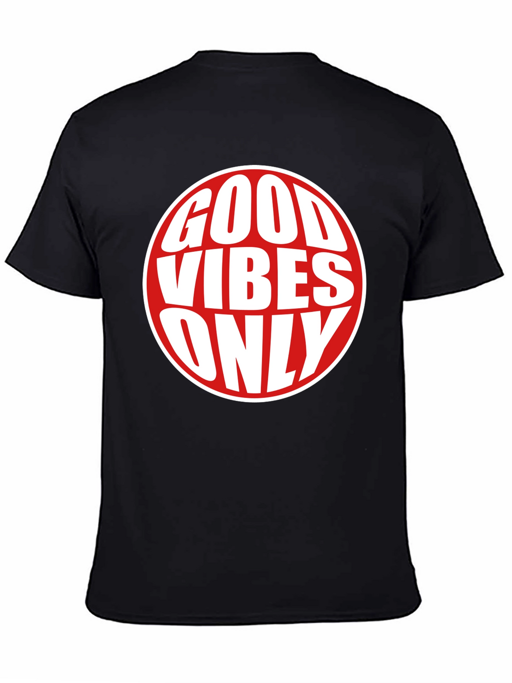 Good Vibes Only Graphic Tee - Black T-Shirt