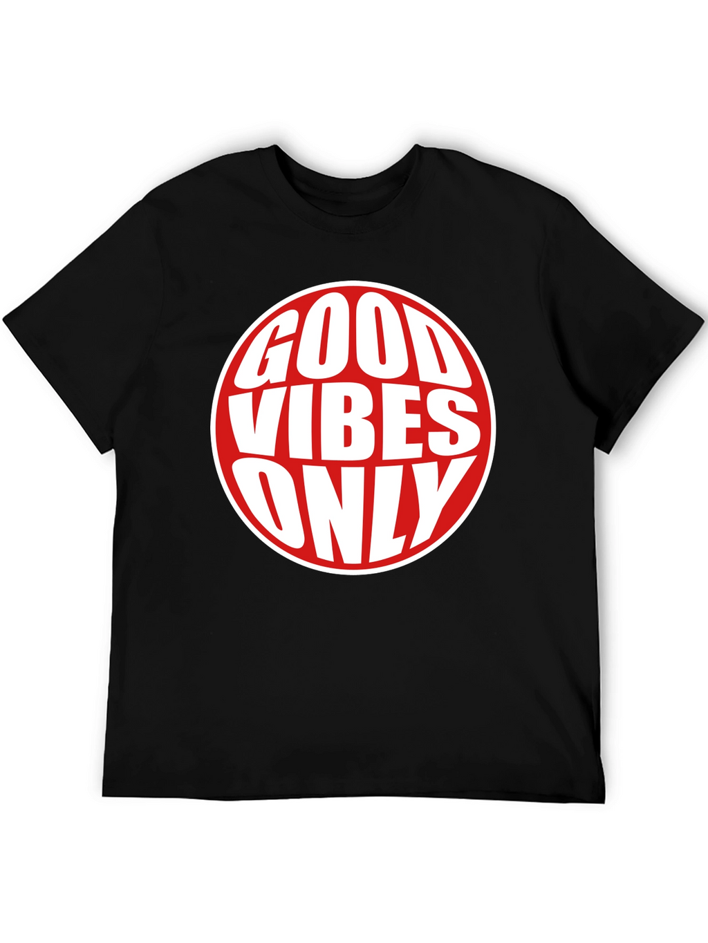 Good Vibes Only Graphic Tee - Black T-Shirt