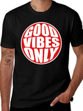 Good Vibes Only Graphic Tee - Black T-Shirt