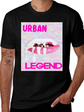Urban Legend Graphic Tee - Black