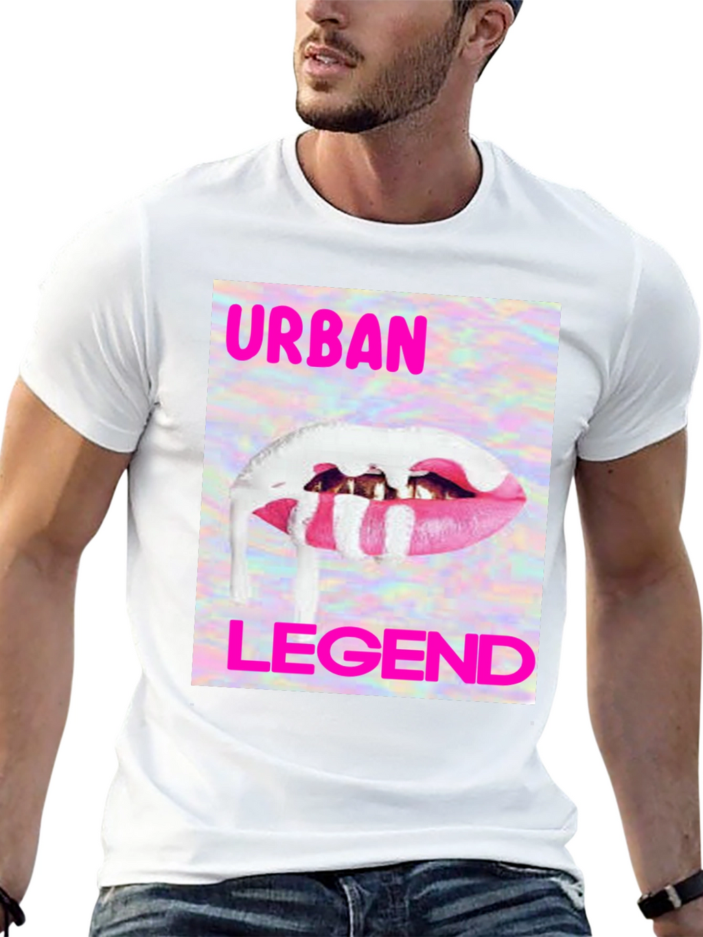 Urban Legend Graphic Tee - Black