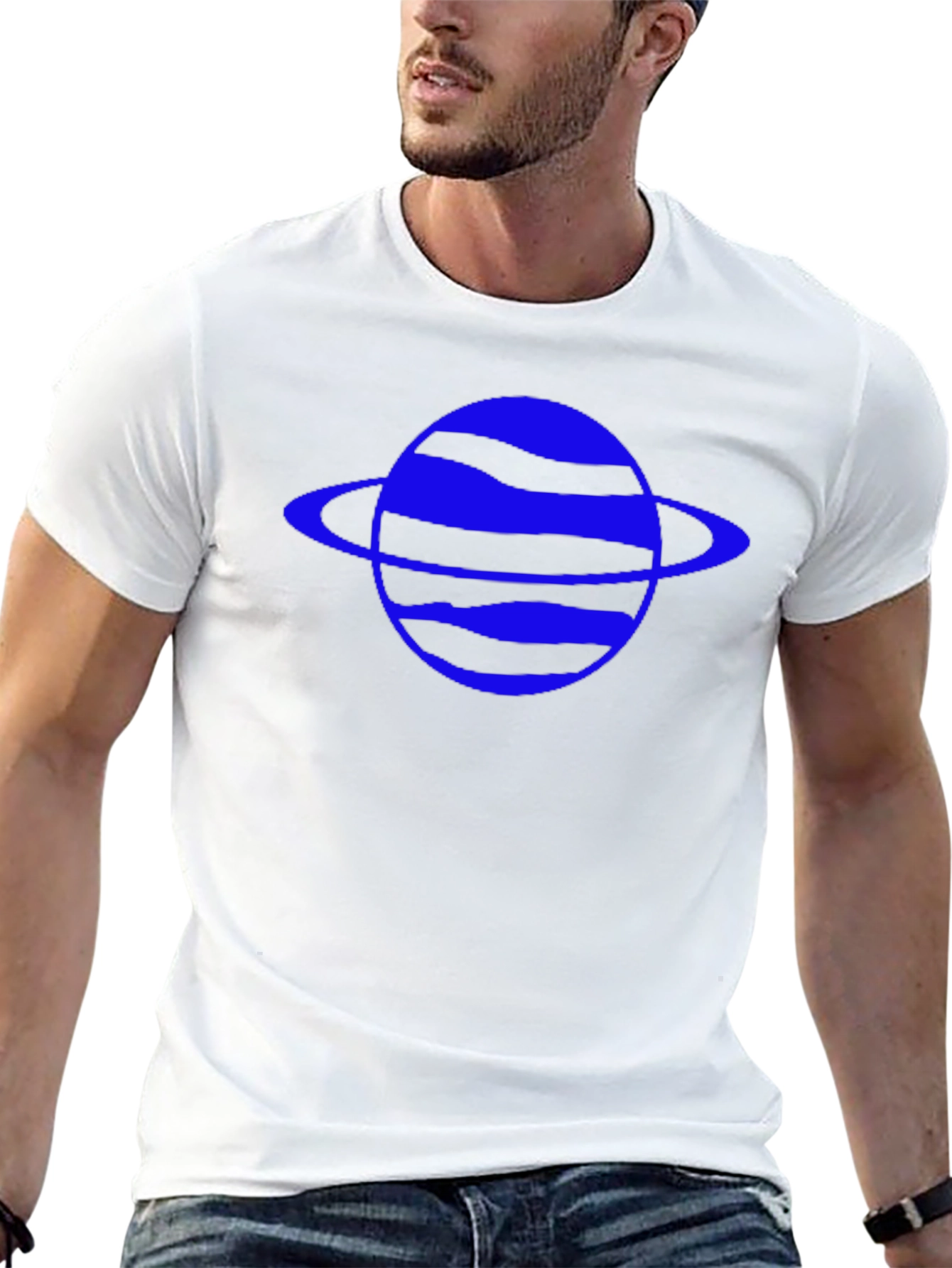 Planet Graphic T-Shirt - Black