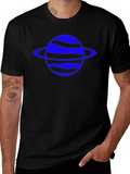 Planet Graphic T-Shirt - Black