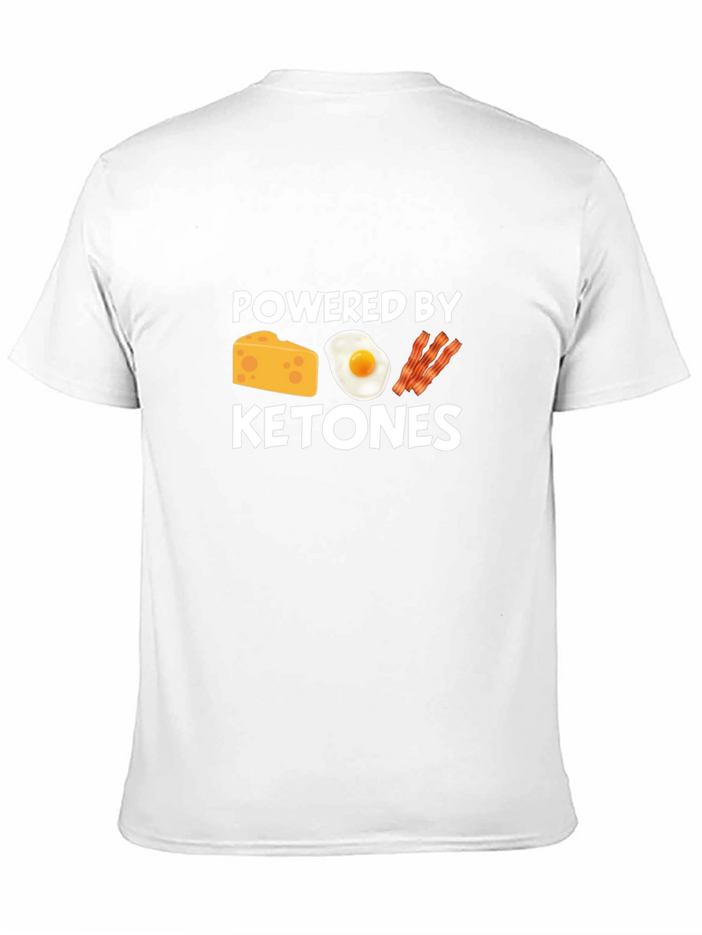 Powered By Ketones Black T-Shirt