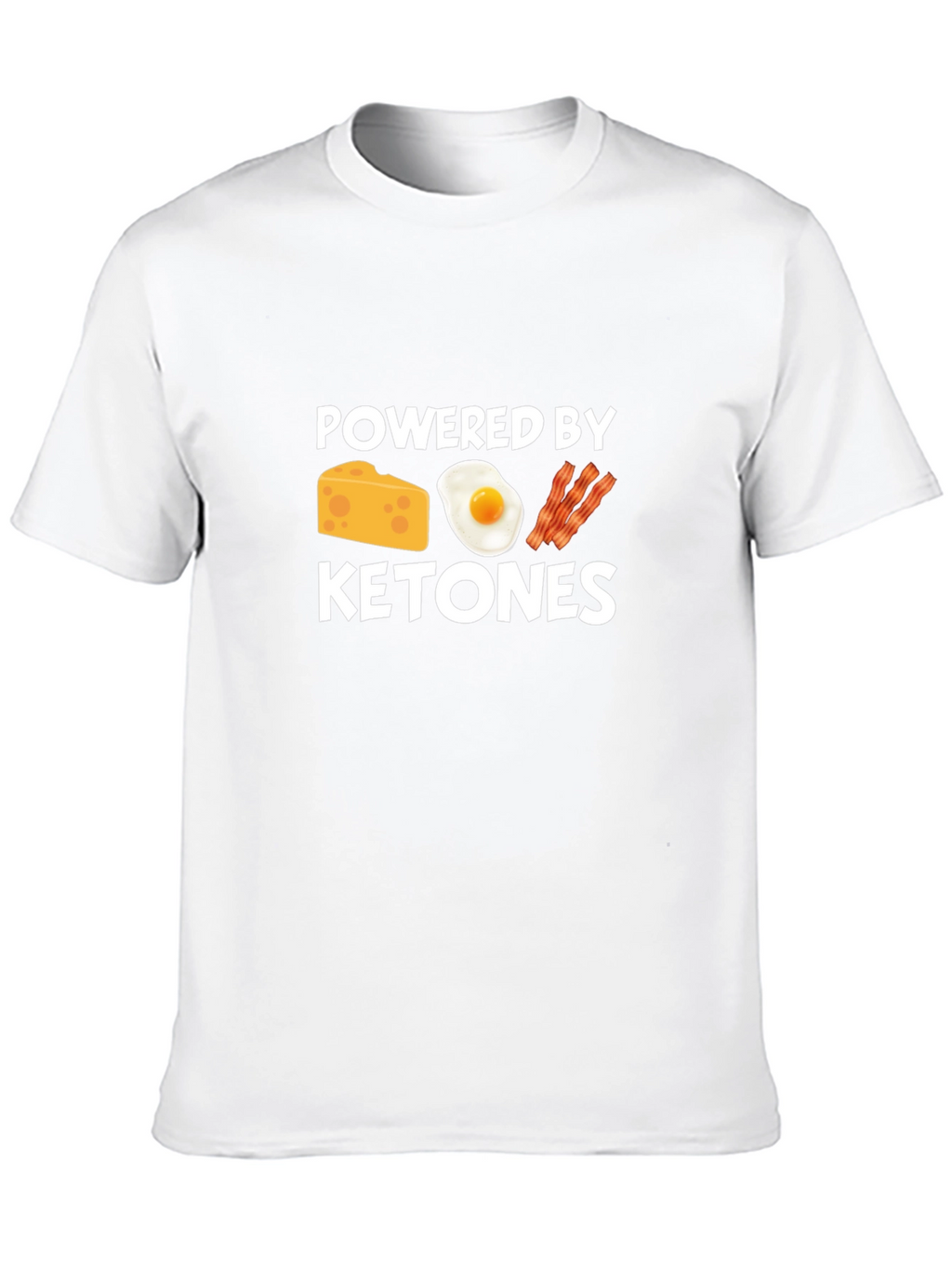 Powered By Ketones Black T-Shirt