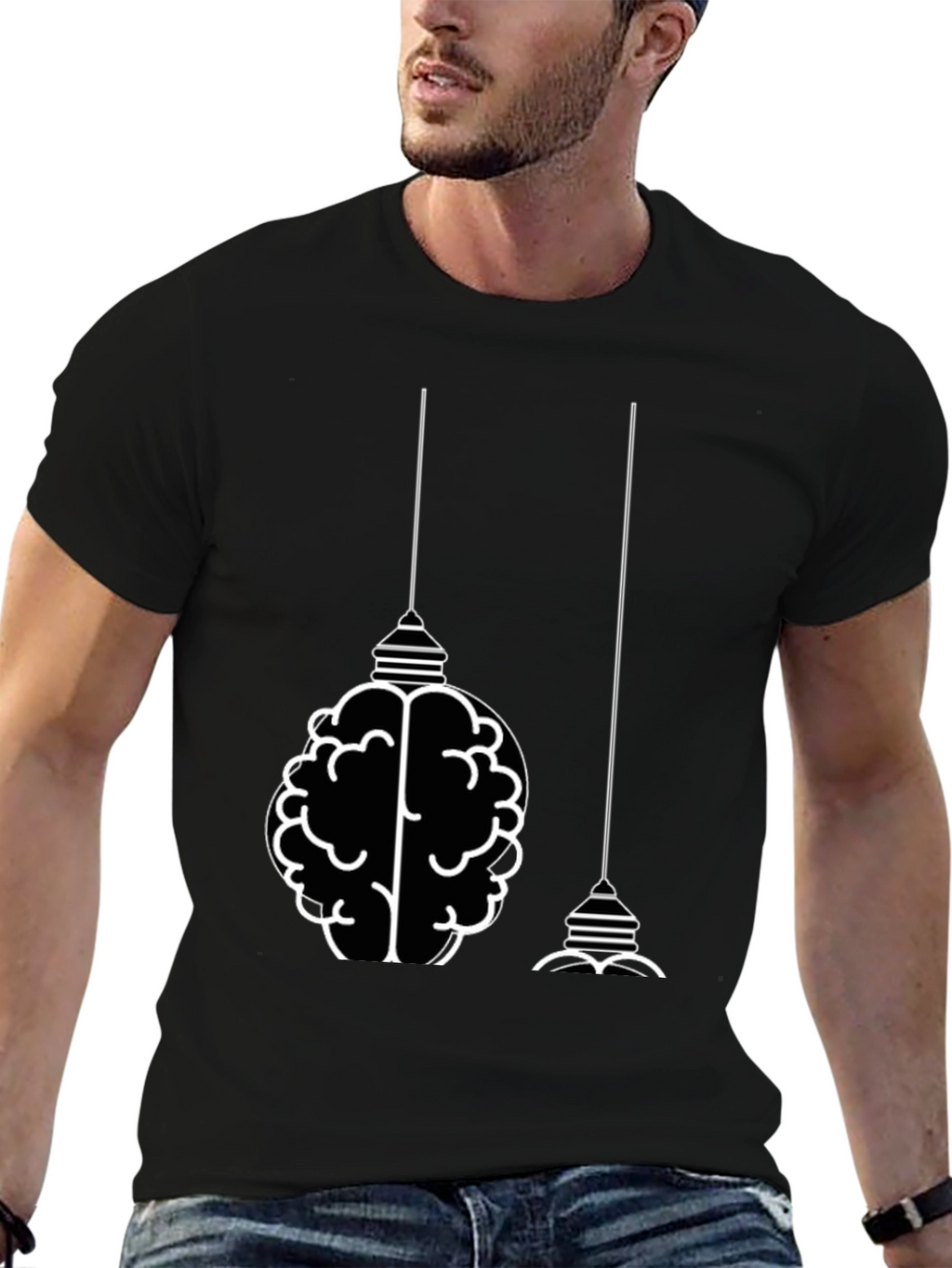 Brainstorm T-Shirt: Smart & Stylish Black Tee