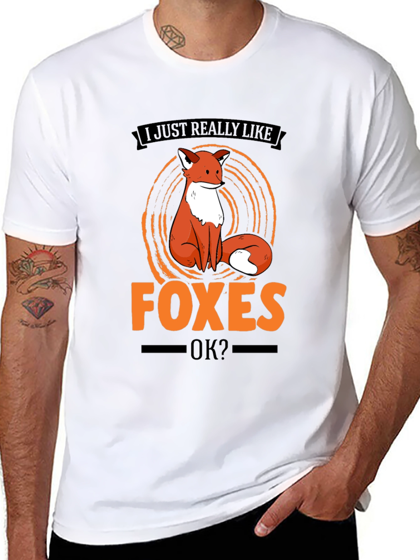 Fox Lover T-Shirt - I Just Really Like Foxes