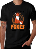Fox Lover T-Shirt - I Just Really Like Foxes