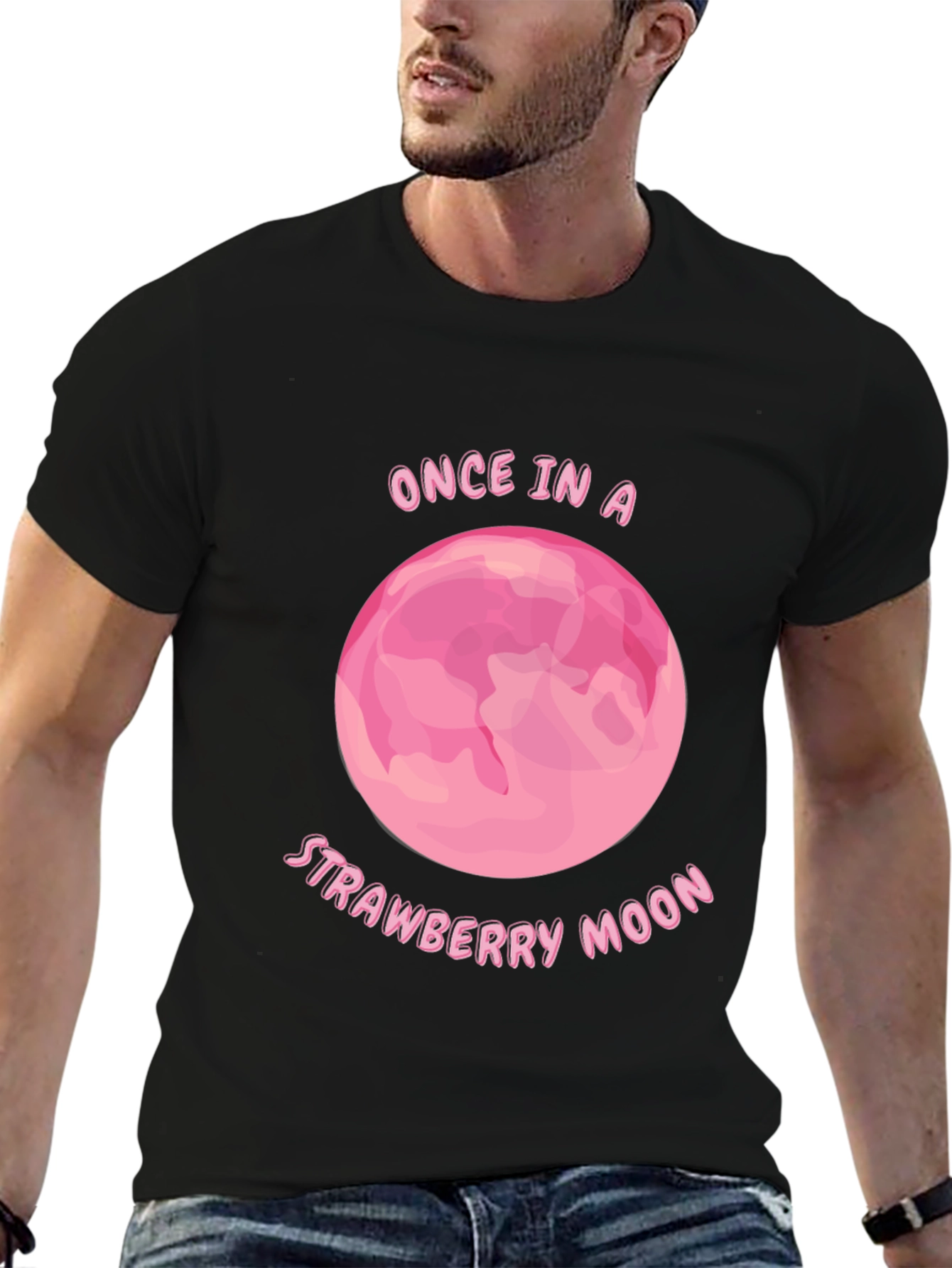 Strawberry Moon Graphic T-Shirt - Limited Edition