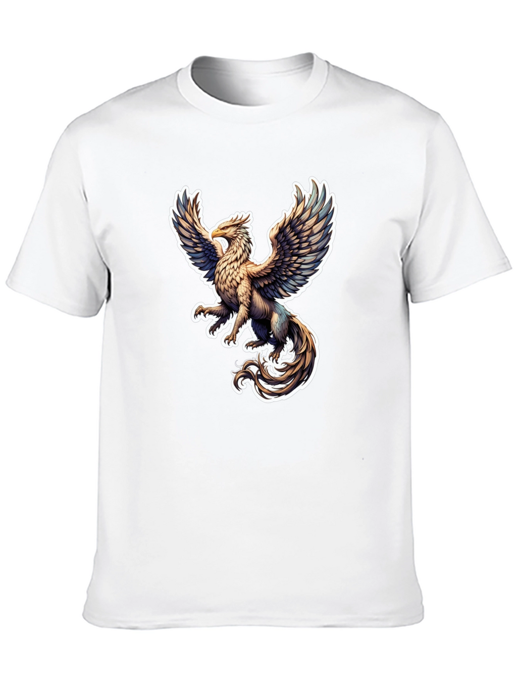 Griffin Graphic Tee - Black Stylish T-Shirt