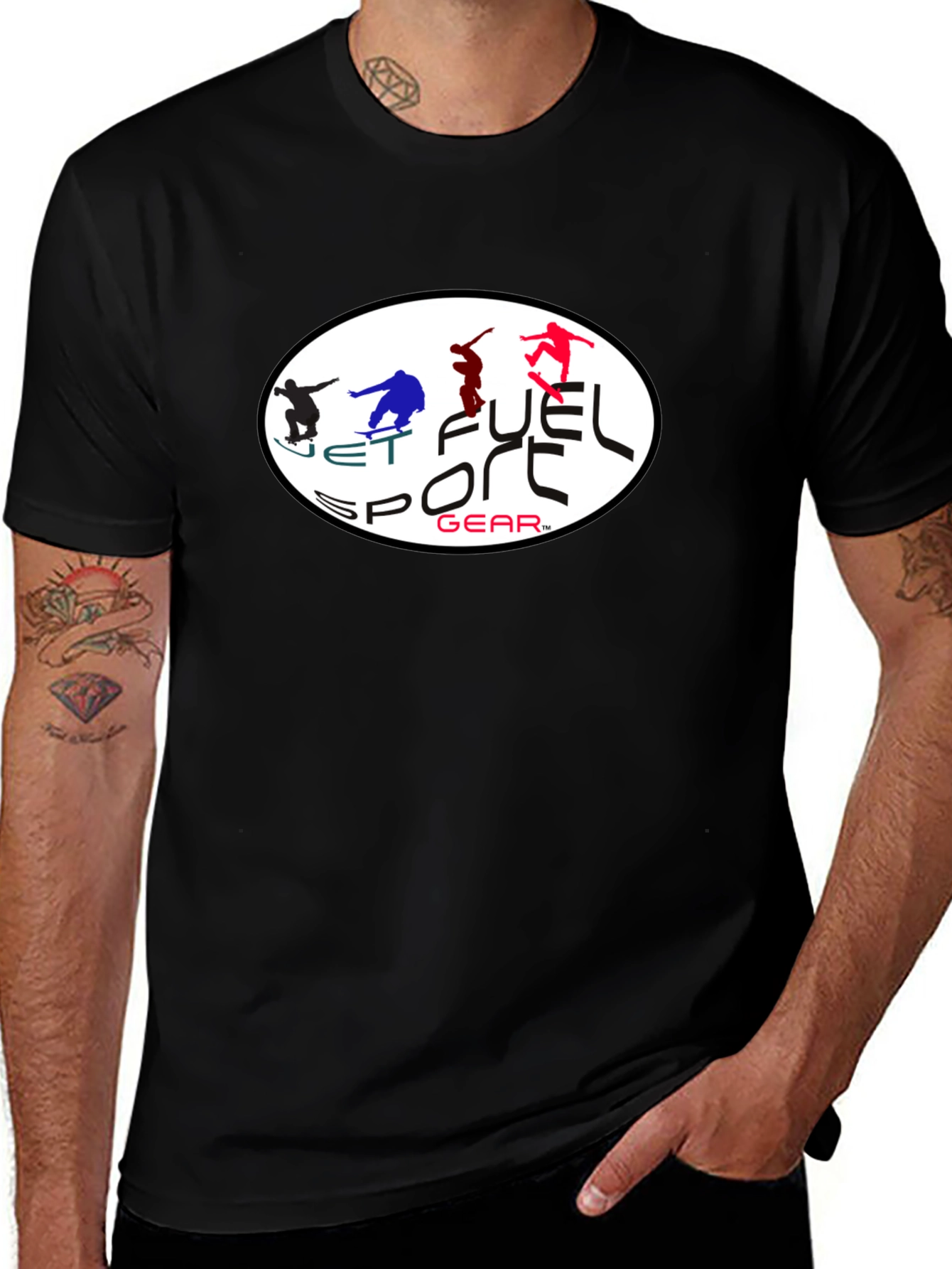 Fuel Sport Gear Black T-Shirt