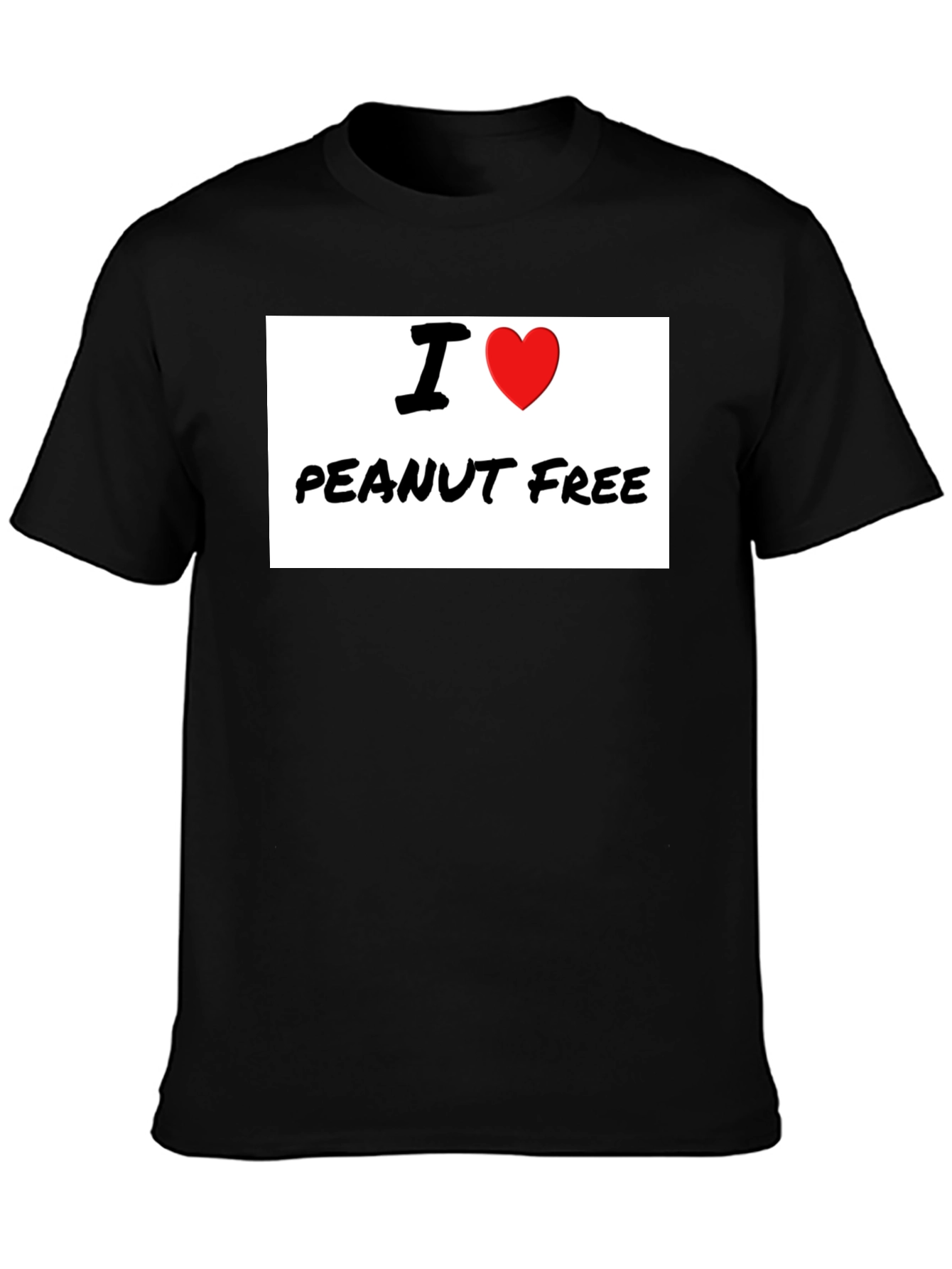 I Heart Peanut Free T-Shirt - Allergy Awareness
