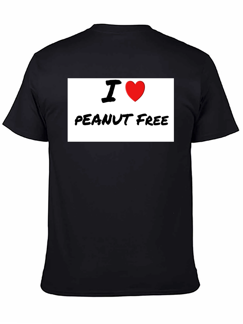 I Heart Peanut Free T-Shirt - Allergy Awareness