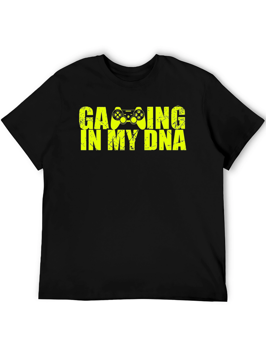 Gaming In My DNA Graphic Tee - Black