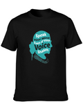 Speak Your Mind T-Shirt - RBG Silhouette