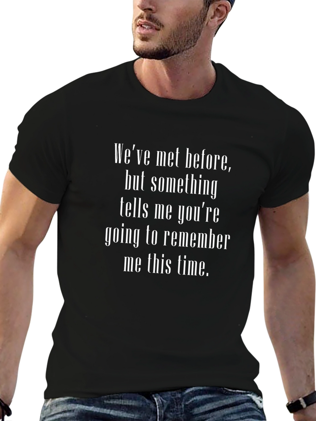 Humorous Slogan Graphic Tee