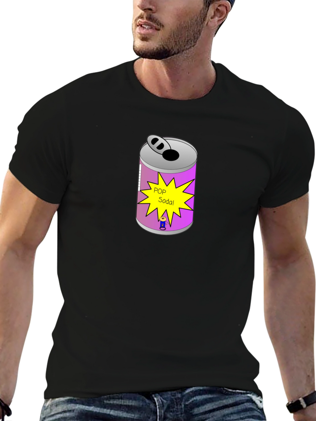 Pop Soda Graphic Tee - Unique Design