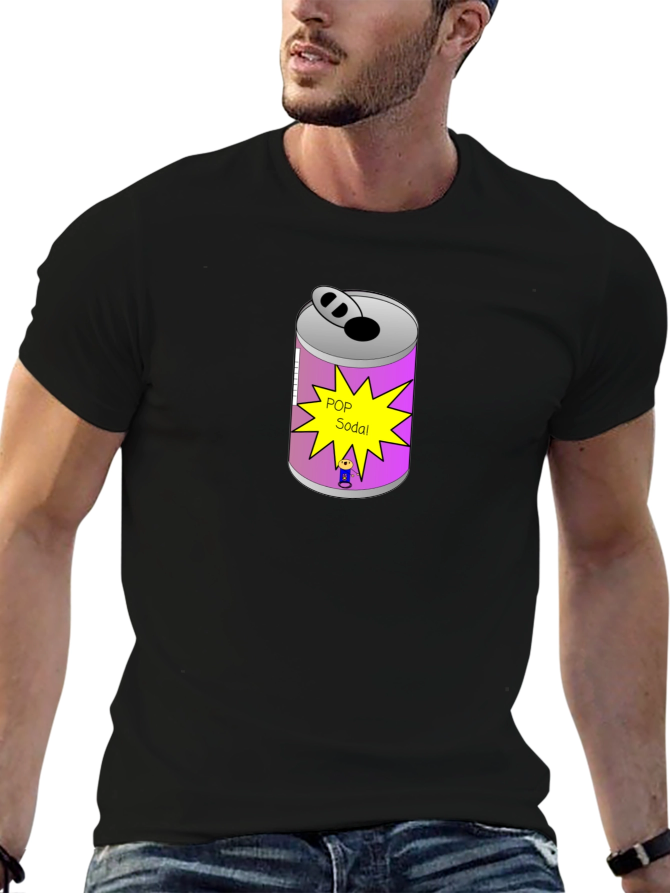 Pop Soda Graphic Tee - Unique Design