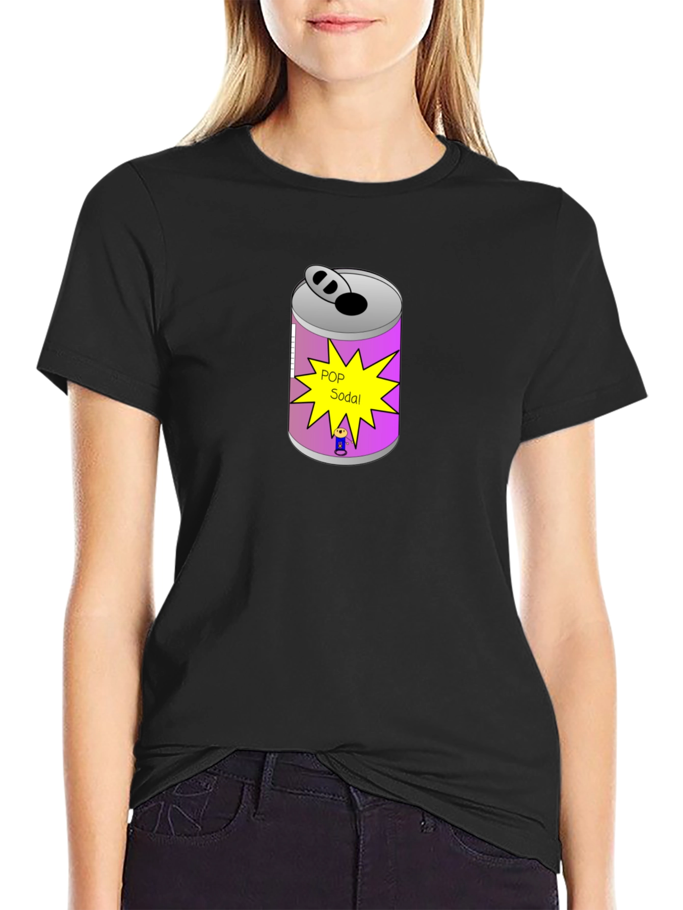 Pop Soda Graphic Tee - Unique Design