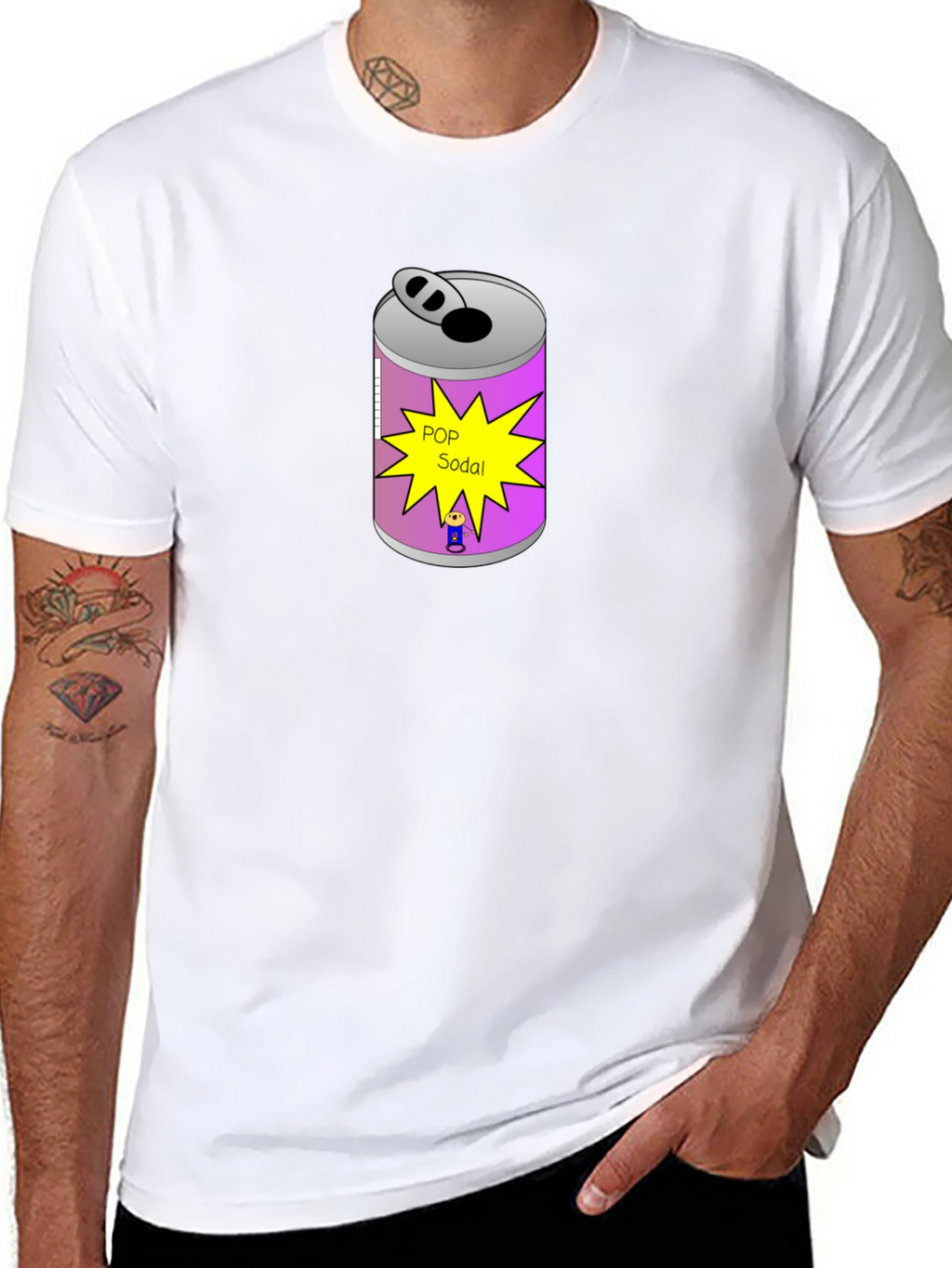 Pop Soda Graphic Tee - Unique Design