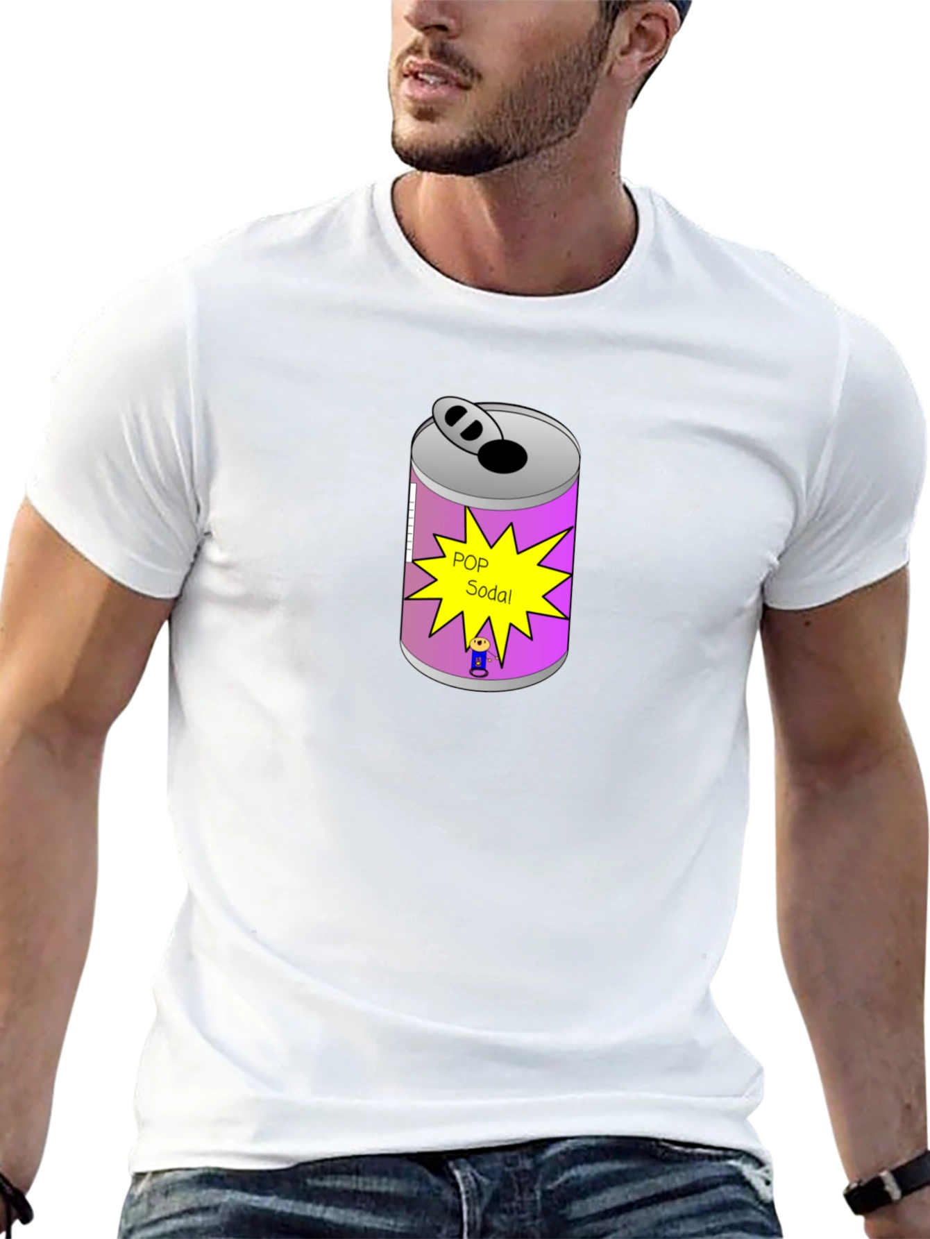 Pop Soda Graphic Tee - Unique Design