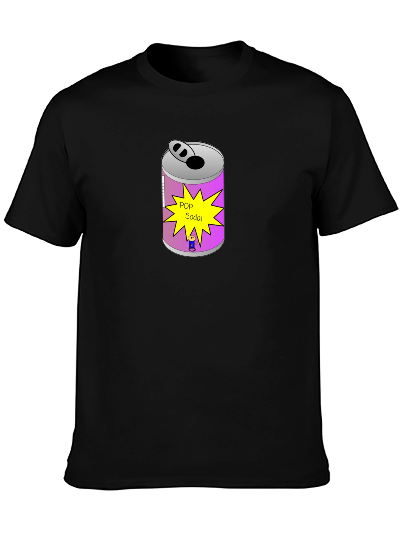 Pop Soda Graphic Tee - Unique Design