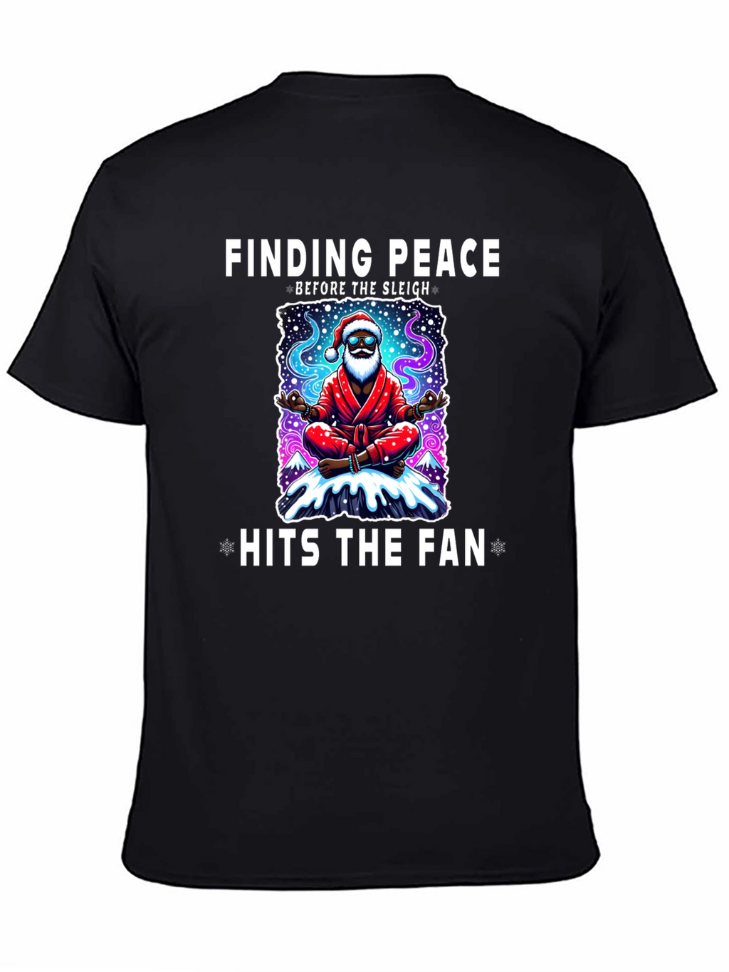 Finding Peace Santa T-Shirt