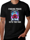 Finding Peace Santa T-Shirt
