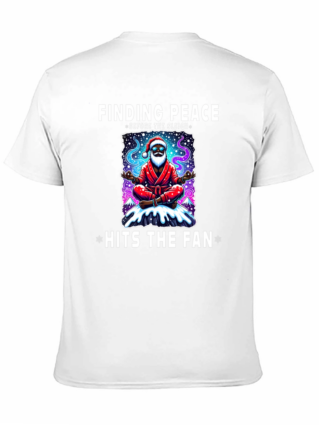 Finding Peace Santa T-Shirt