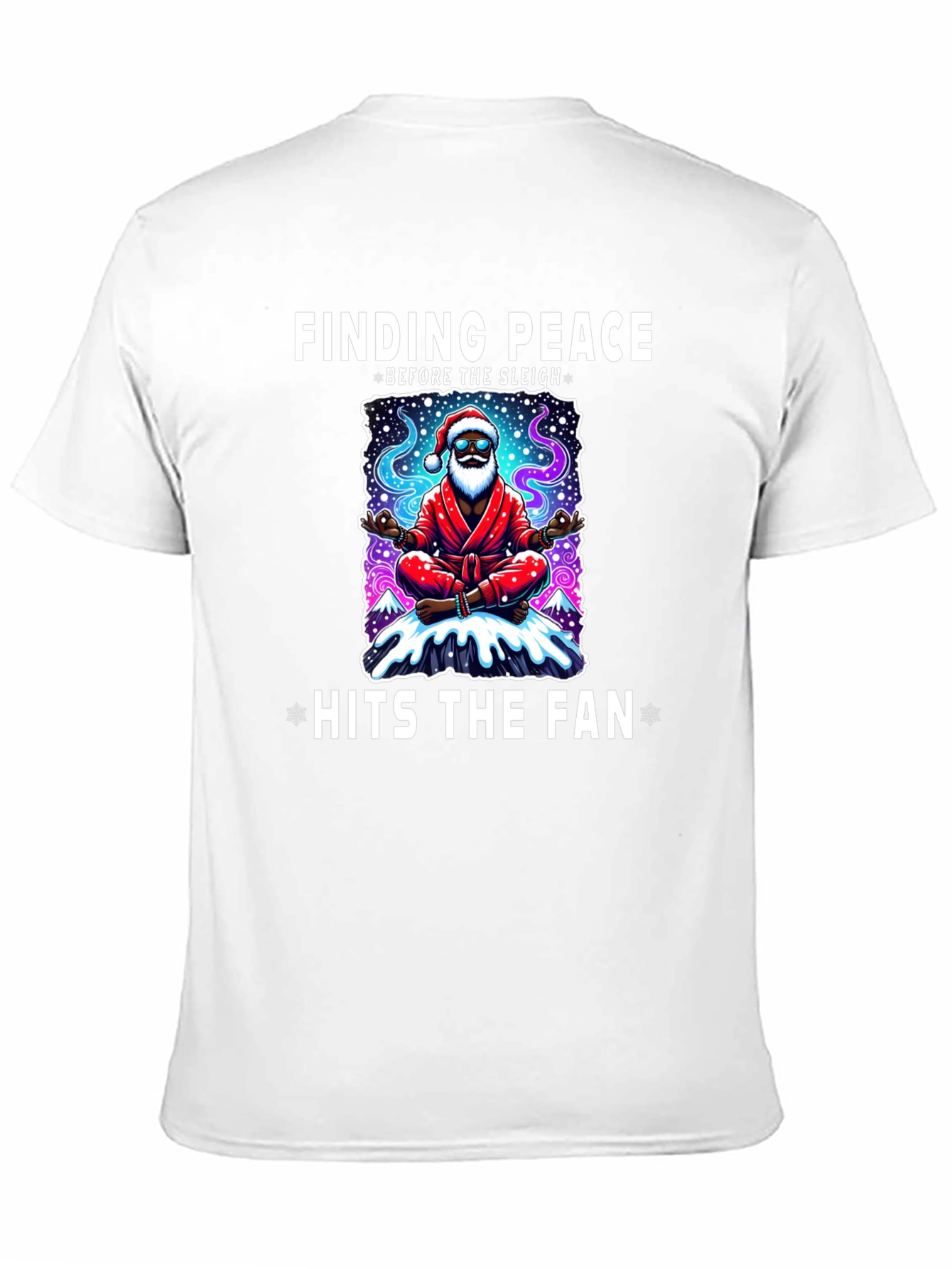 Finding Peace Santa T-Shirt