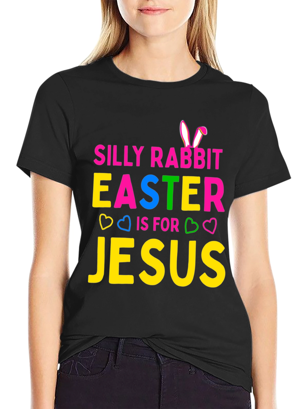 Silly Rabbit Easter Jesus T-Shirt - Holiday Fun Tee