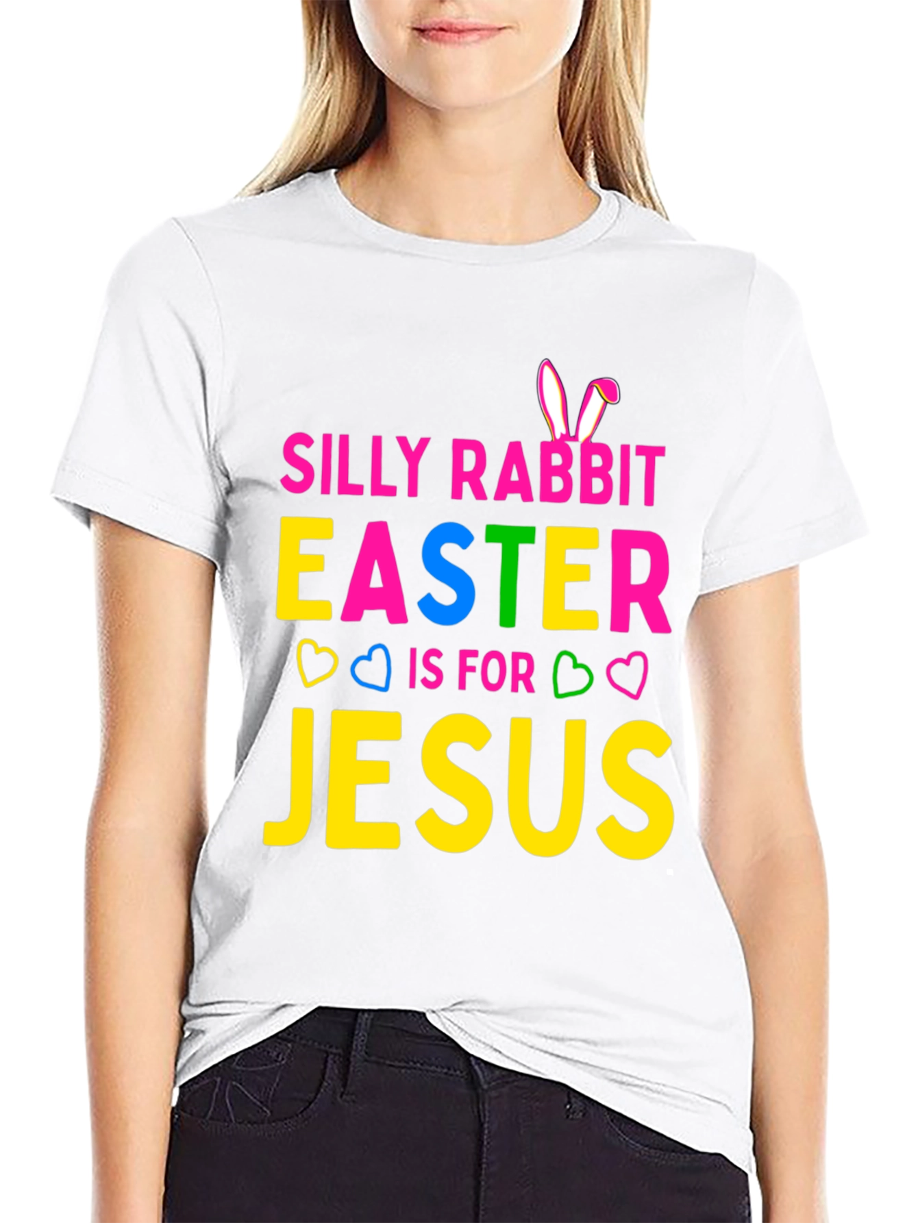 Silly Rabbit Easter Jesus T-Shirt - Holiday Fun Tee
