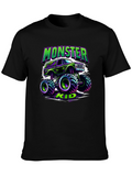 Monster Kid Truck Graphic T-Shirt