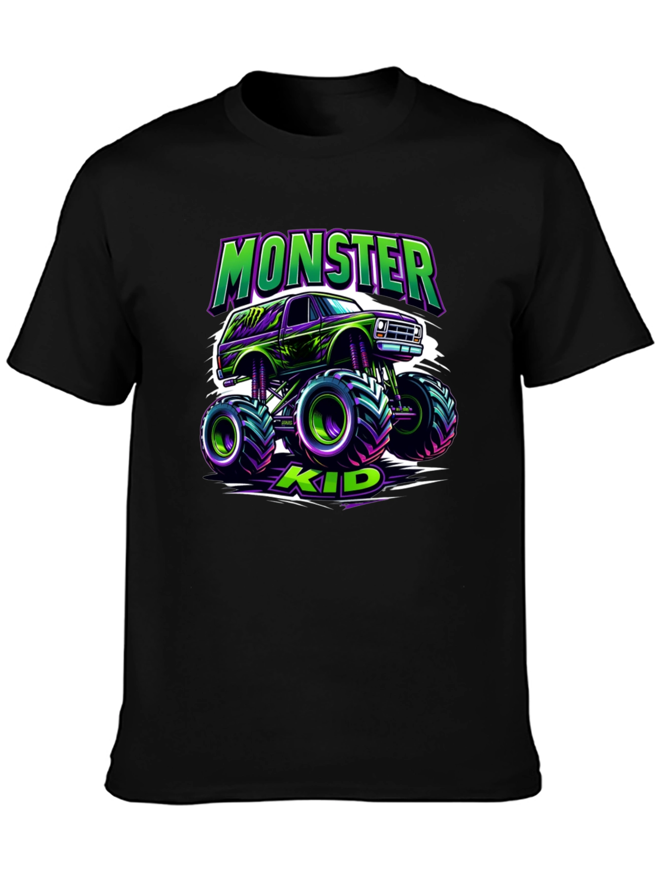 Monster Kid Truck Graphic T-Shirt